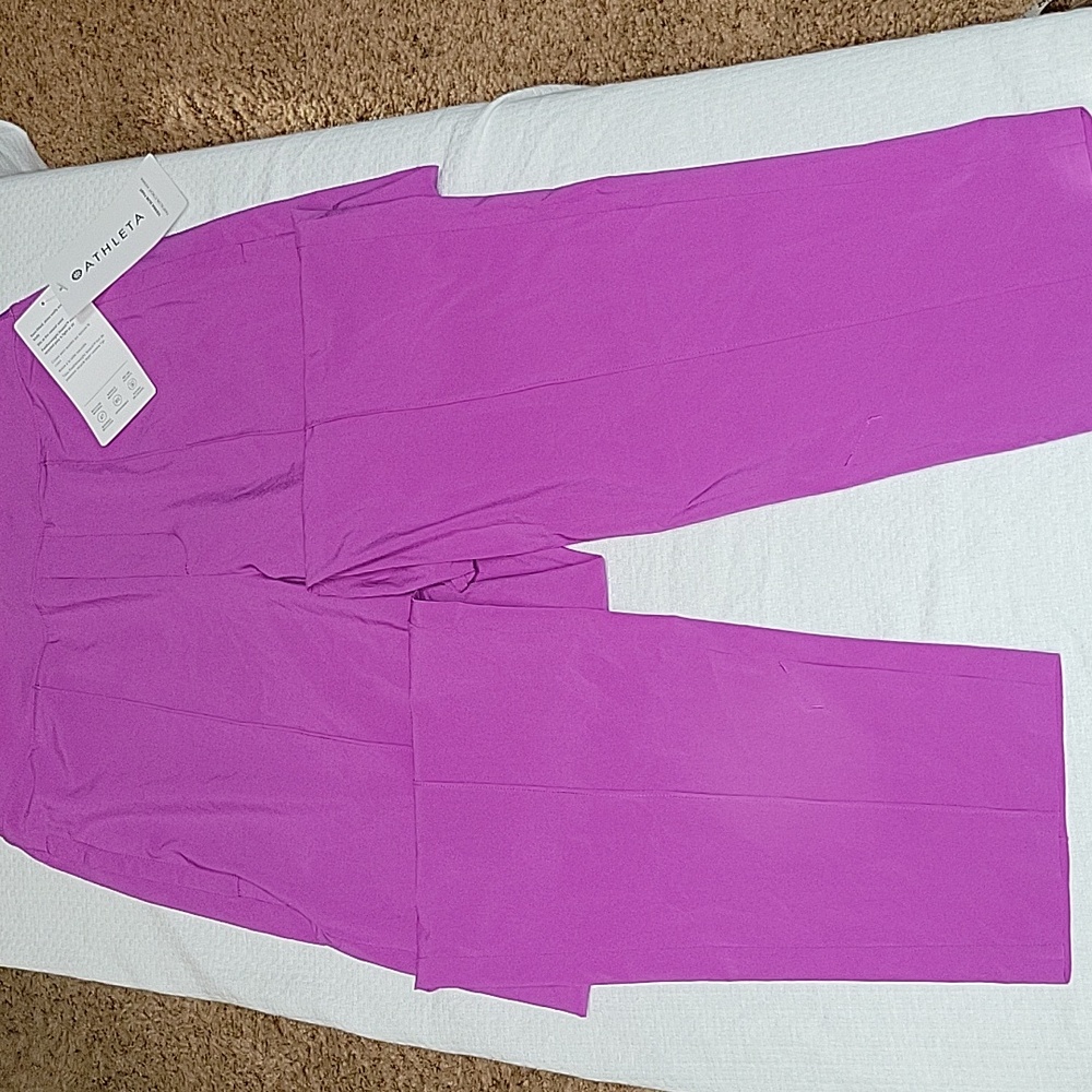 Athleta Vienna Slim Pants Jazzy Purple Size 4 NWT